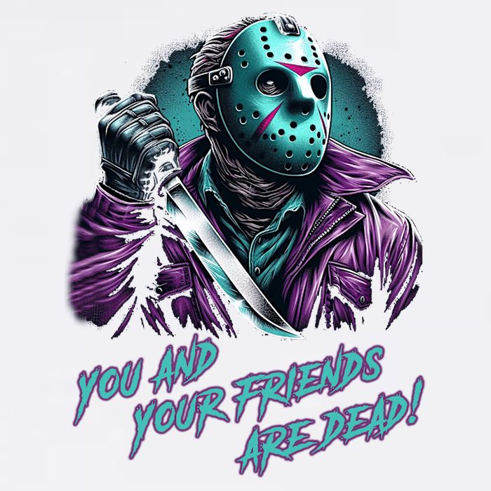 Jason Voorhees Nes Retro 8bit Horror Graphic Magnet