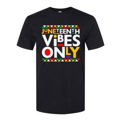 Juneteenth Vibes Only 1865 African American Softstyle® CVC T-Shirt