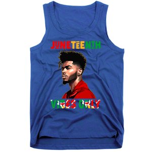 Juneteenth Vibes Only Black King Black Freedom Afro Gift Tank Top