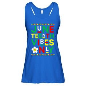 Juneteenth Vibes Only Freedom Independence Day Juneteenth Ladies Essential Flowy Tank