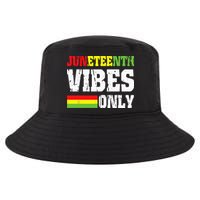 JUNETEENTH VIBES ONLY June 19 1865 Celebrate Black History Cool Comfort Performance Bucket Hat