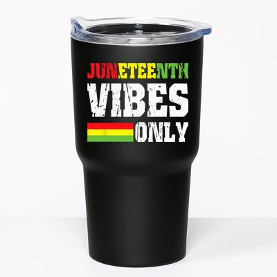JUNETEENTH VIBES ONLY June 19 1865 Celebrate Black History Tumbler