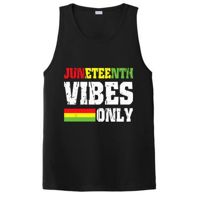 JUNETEENTH VIBES ONLY June 19 1865 Celebrate Black History PosiCharge Competitor Tank
