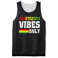 JUNETEENTH VIBES ONLY June 19 1865 Celebrate Black History Mesh Reversible Basketball Jersey Tank