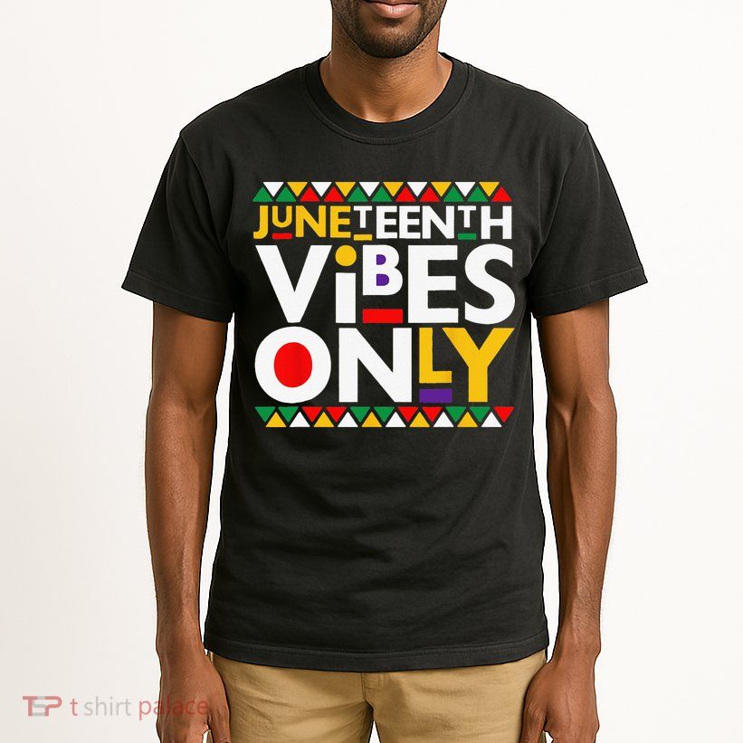 Juneteenth Vibes Only 1865 African American Tall T-Shirt