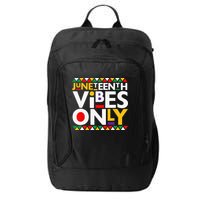 Juneteenth Vibes Only 1865 African American City Backpack