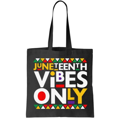 Juneteenth Vibes Only 1865 African American Bag