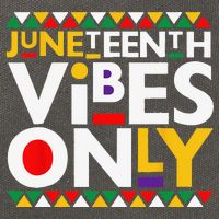 Juneteenth Vibes Only 1865 African American Cotton Canvas Backpack