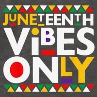 Juneteenth Vibes Only 1865 African American Vector Backpack