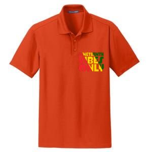 Juneteenth Vibes Only African America Flag Indepedence Day Gift Dry Zone Grid Polo