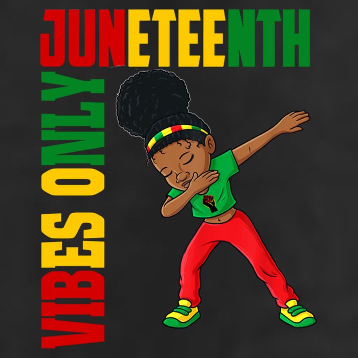 Juneteenth Vibes Only African Dabbing Black Freedom Meaningful Gift 11oz C Handle Ceramic Mug