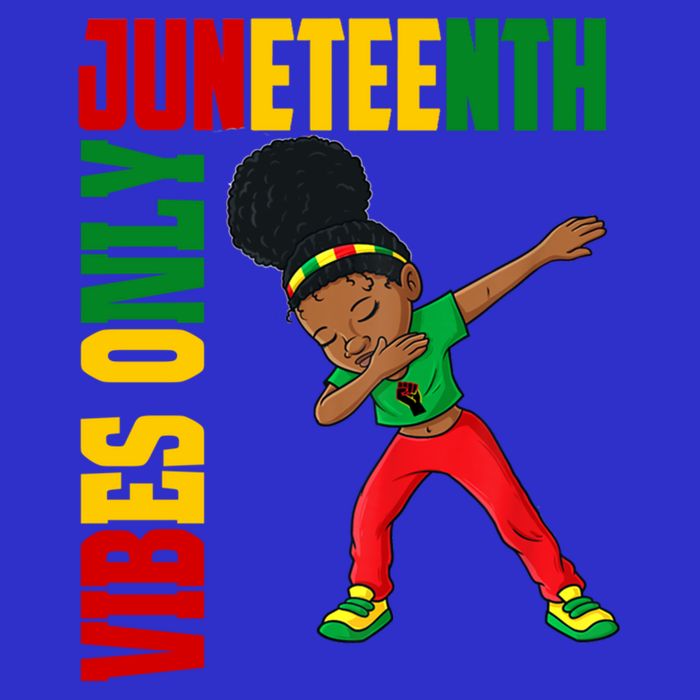 Juneteenth Vibes Only African Dabbing Black Freedom Meaningful Gift 16 in Basic Backpack