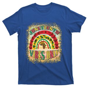 Junenth Vibes Only 1865 Leopard Rainbow Junenth Vibes Gift T-Shirt