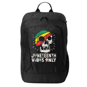 Junenth Vibes Only Black History Blm African American Gift City Backpack