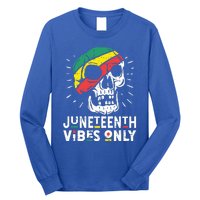 Junenth Vibes Only Black History Blm African American Gift Long Sleeve Shirt