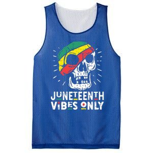 Junenth Vibes Only Black History Blm African American Gift Mesh Reversible Basketball Jersey Tank