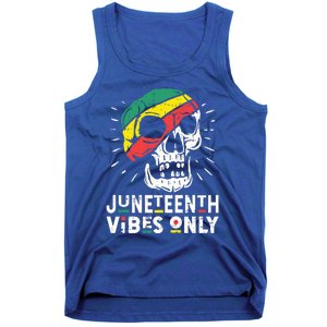 Junenth Vibes Only Black History Blm African American Gift Tank Top