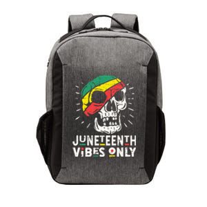 Junenth Vibes Only Black History Blm African American Gift Vector Backpack