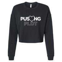 Joey Villar Pusong Pldt Cropped Pullover Crew