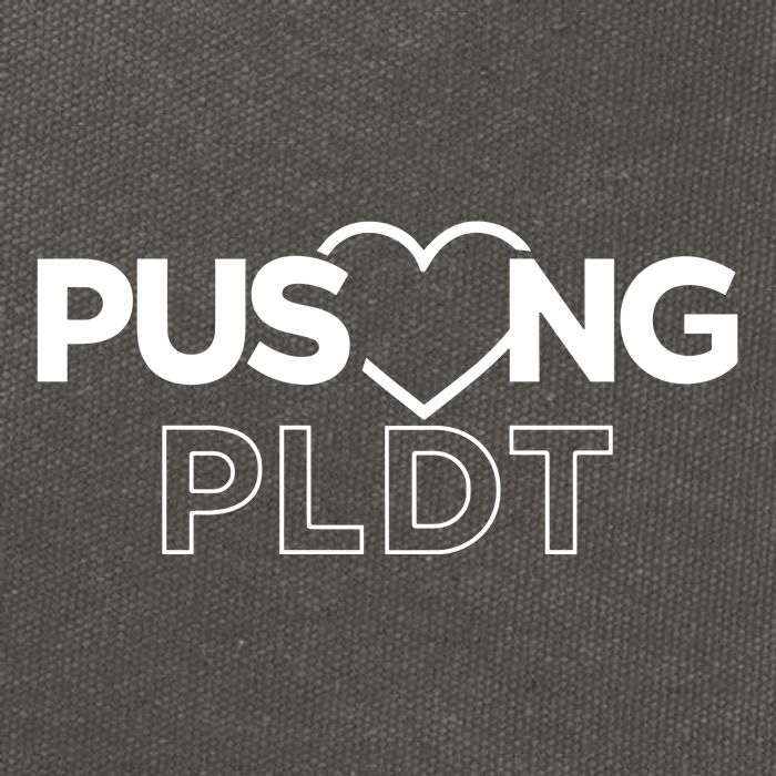 Joey Villar Pusong Pldt Cotton Canvas Backpack