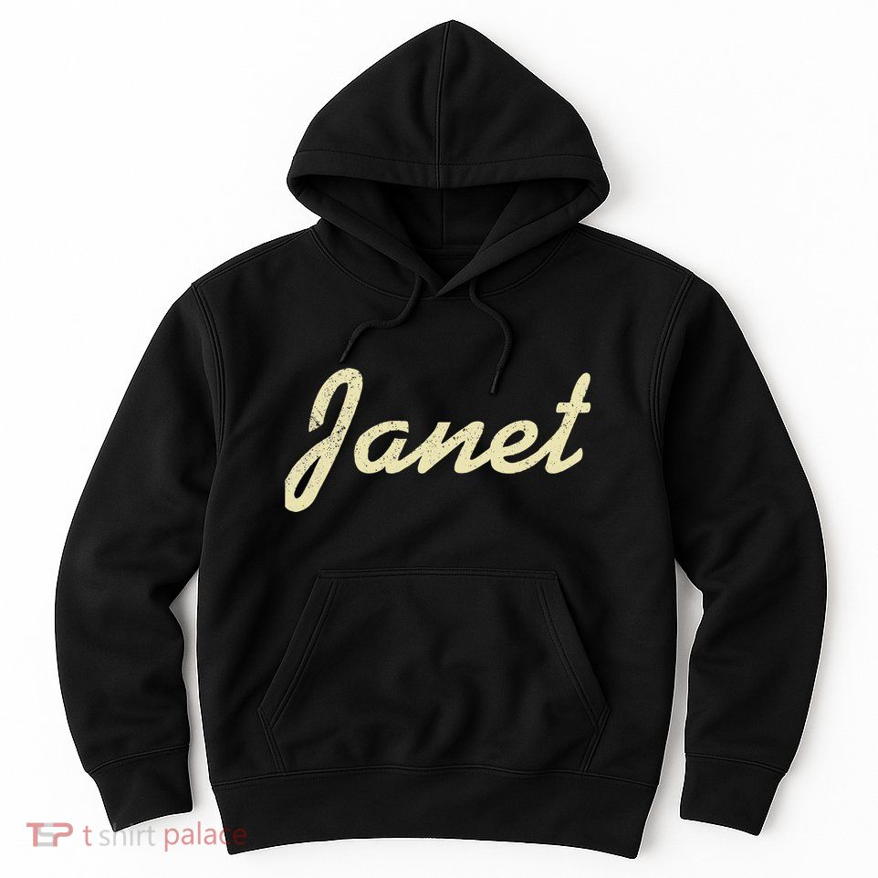 Janet Vintage Retro Hoodie