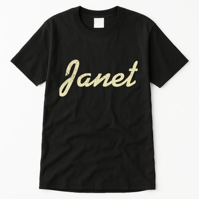 Janet Vintage Retro Tall T-Shirt