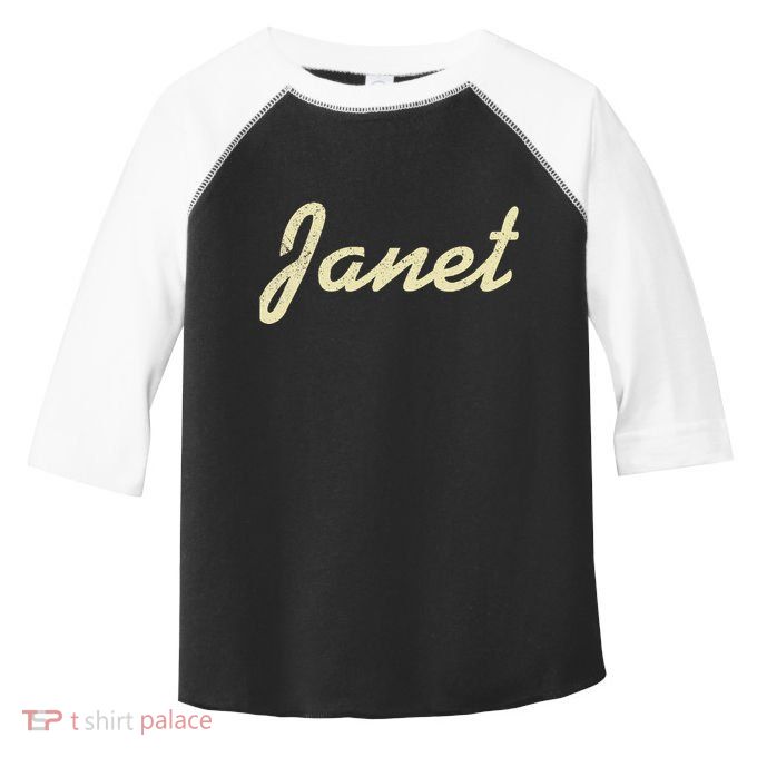 Janet Vintage Retro Toddler Fine Jersey T-Shirt