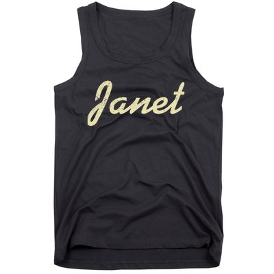 Janet Vintage Retro Tank Top