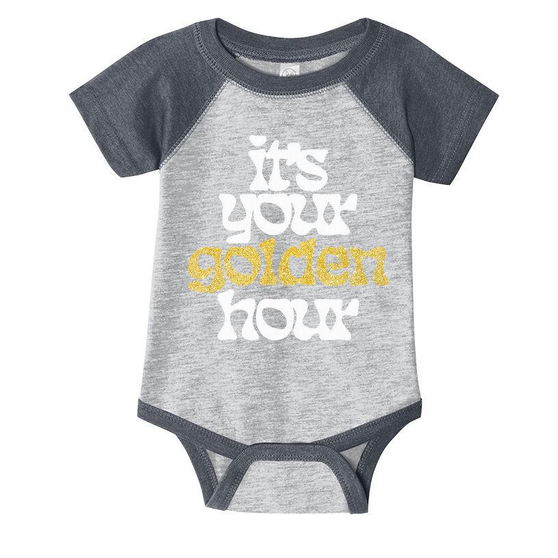 Jvke Vintage Retro Infant Baby Jersey Bodysuit