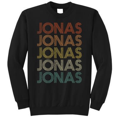 Jonas Vintage Retro names style  Sweatshirt