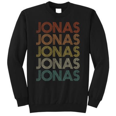 Jonas Vintage Retro names style  Tall Sweatshirt