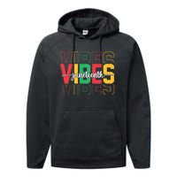 Juneteenth Vibes Retro Vintage 1865 Women Girl Afro Proud Performance Fleece Hoodie