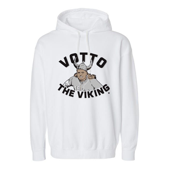 Joey Votto The Viking Garment-Dyed Fleece Hoodie