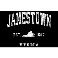 Jamestown Virginia Va Vintage Athletic Sports Bumper Sticker