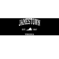 Jamestown Virginia Va Vintage Athletic Sports Bumper Sticker