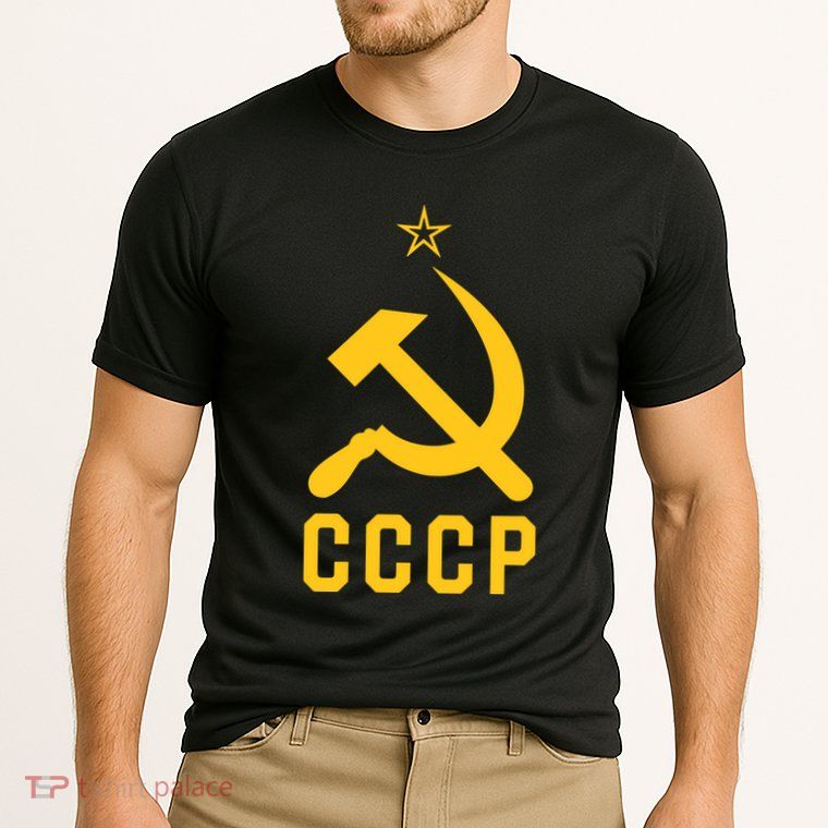 Jd Vance Wearing Cccp Social Communist Soviet Performance Shirt