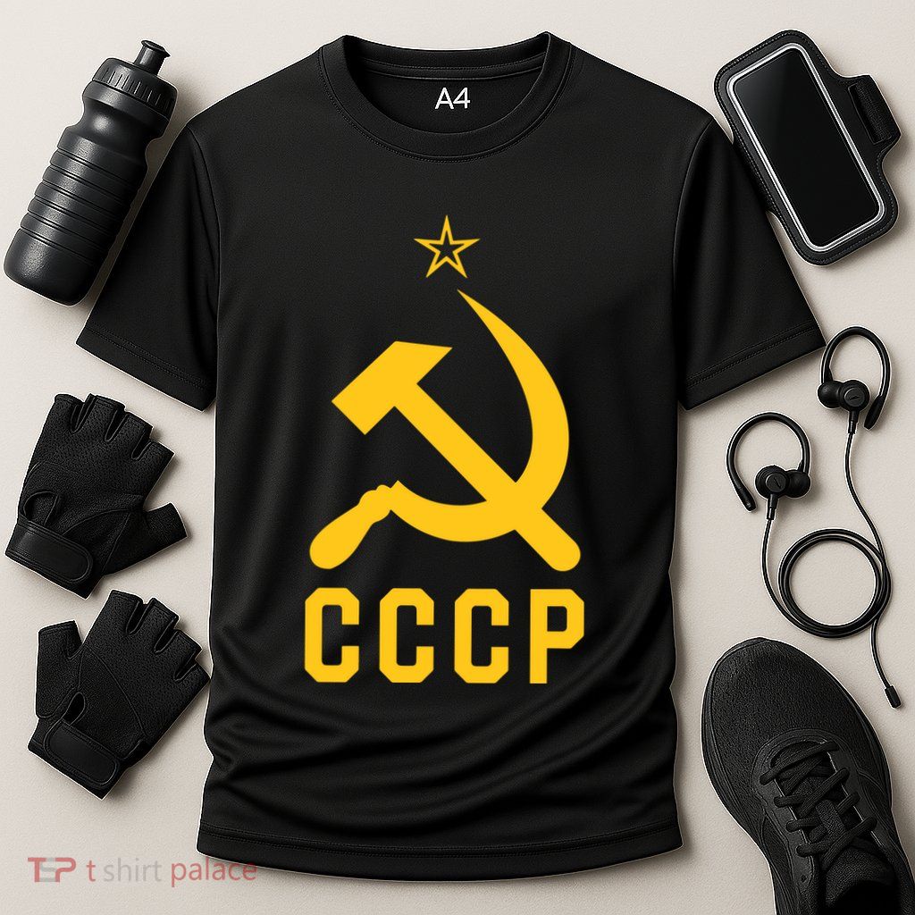 Jd Vance Wearing Cccp Social Communist Soviet Performance Shirt