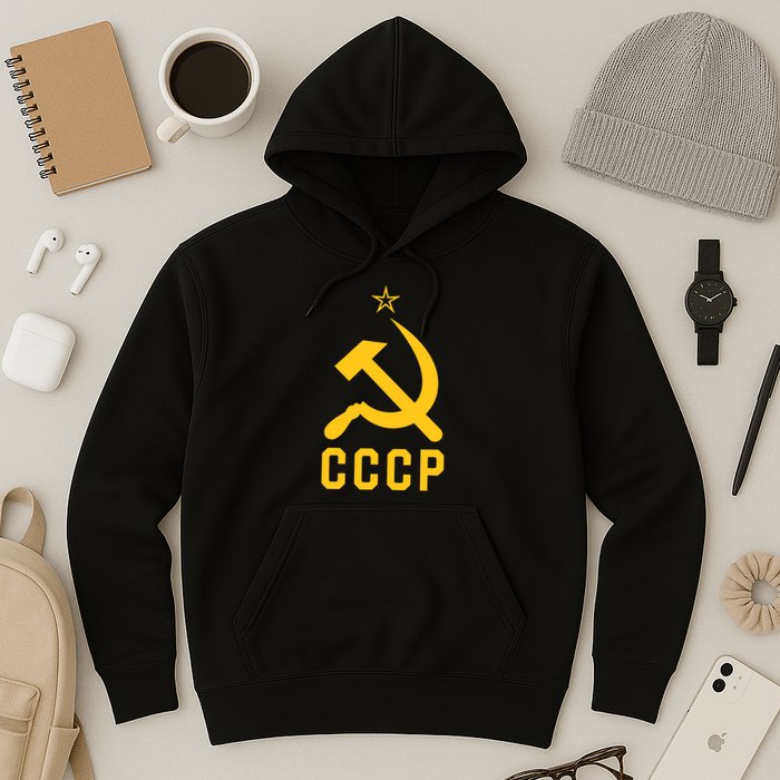Jd Vance Wearing Cccp Social Communist Soviet Hoodie