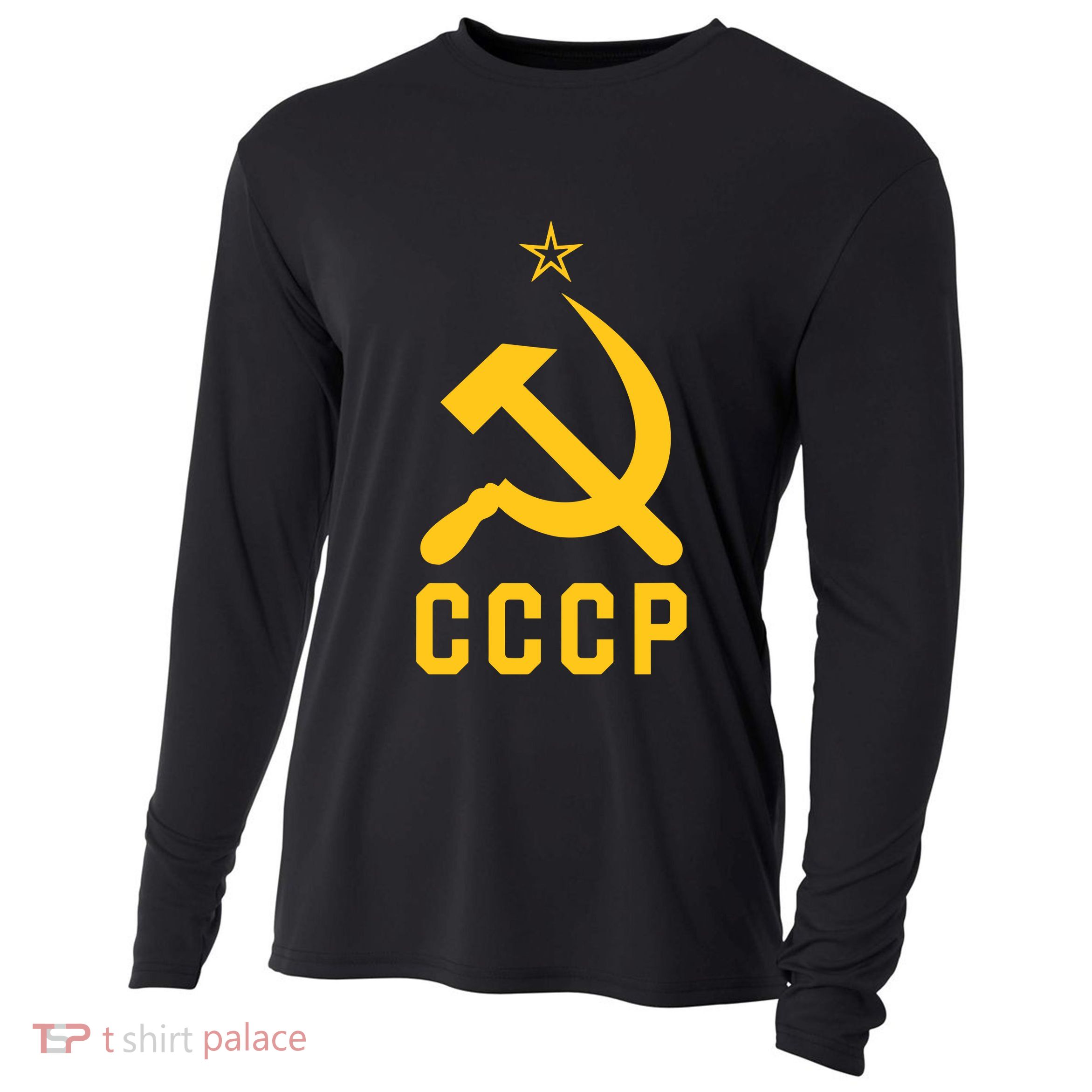 Jd Vance Wearing Cccp Social Communist Soviet Cooling Performance Long Sleeve Crew