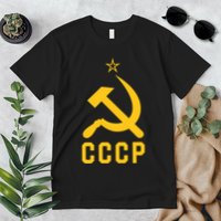 Jd Vance Wearing Cccp Social Communist Soviet Premium T-Shirt