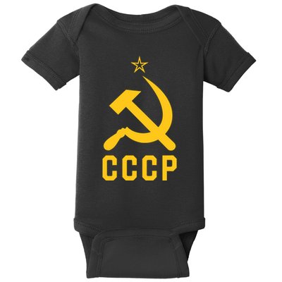 Jd Vance Wearing Cccp Social Communist Soviet Baby Bodysuit