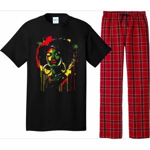 Juneteenth Women 2024 Celebrate Black Freedom Pajama Set