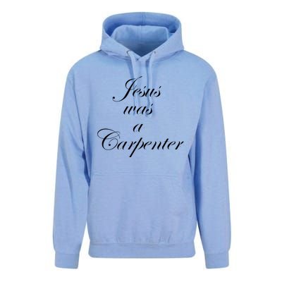 Jesus Was A Carpenter. Unisex Surf Hoodie