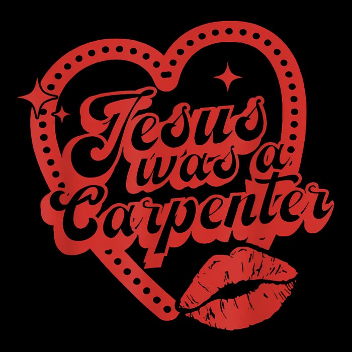 Jesus Was A Carpenter Groovy Christian Bible Cooling Performance Crew T-Shirt