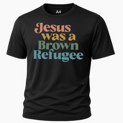 Jesus Was A Brown Refugee Performance Shirt