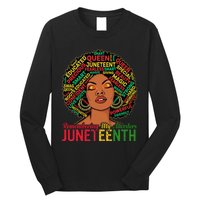 Juneteenth Wo African American Black Wo 1865 Long Sleeve Shirt