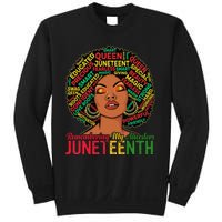 Juneteenth Wo African American Black Wo 1865 Sweatshirt