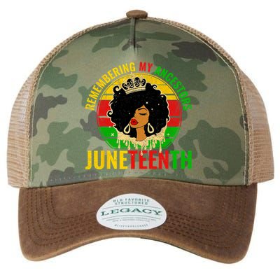 Juneteenth Women African American Black Women 1865 Legacy Tie Dye Trucker Hat