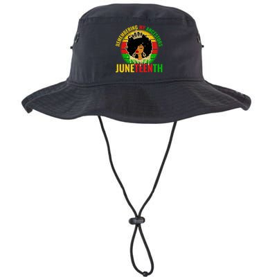 Juneteenth Women African American Black Women 1865 Legacy Cool Fit Booney Bucket Hat