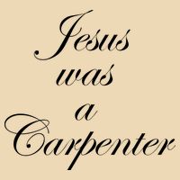 Jesus Was A Carpenter Zip Tote Bag